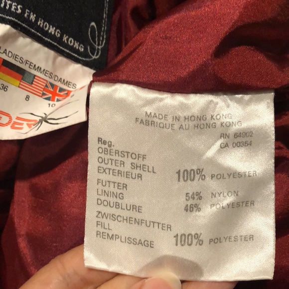 SPIDER KID Thinsulate Insulated Snow Pants Ski utility cargo Suspenders Burgundy - Picture 11 of 11